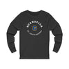 Scandella 6 St. Louis Hockey Number Arch Design Unisex Jersey Long Sleeve Shirt