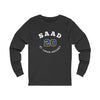 Saad 20 St. Louis Hockey Number Arch Design Unisex Jersey Long Sleeve Shirt