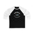 Thomas 18 St. Louis Hockey Number Arch Design Unisex Tri-Blend 3/4 Sleeve Raglan Baseball Shirt