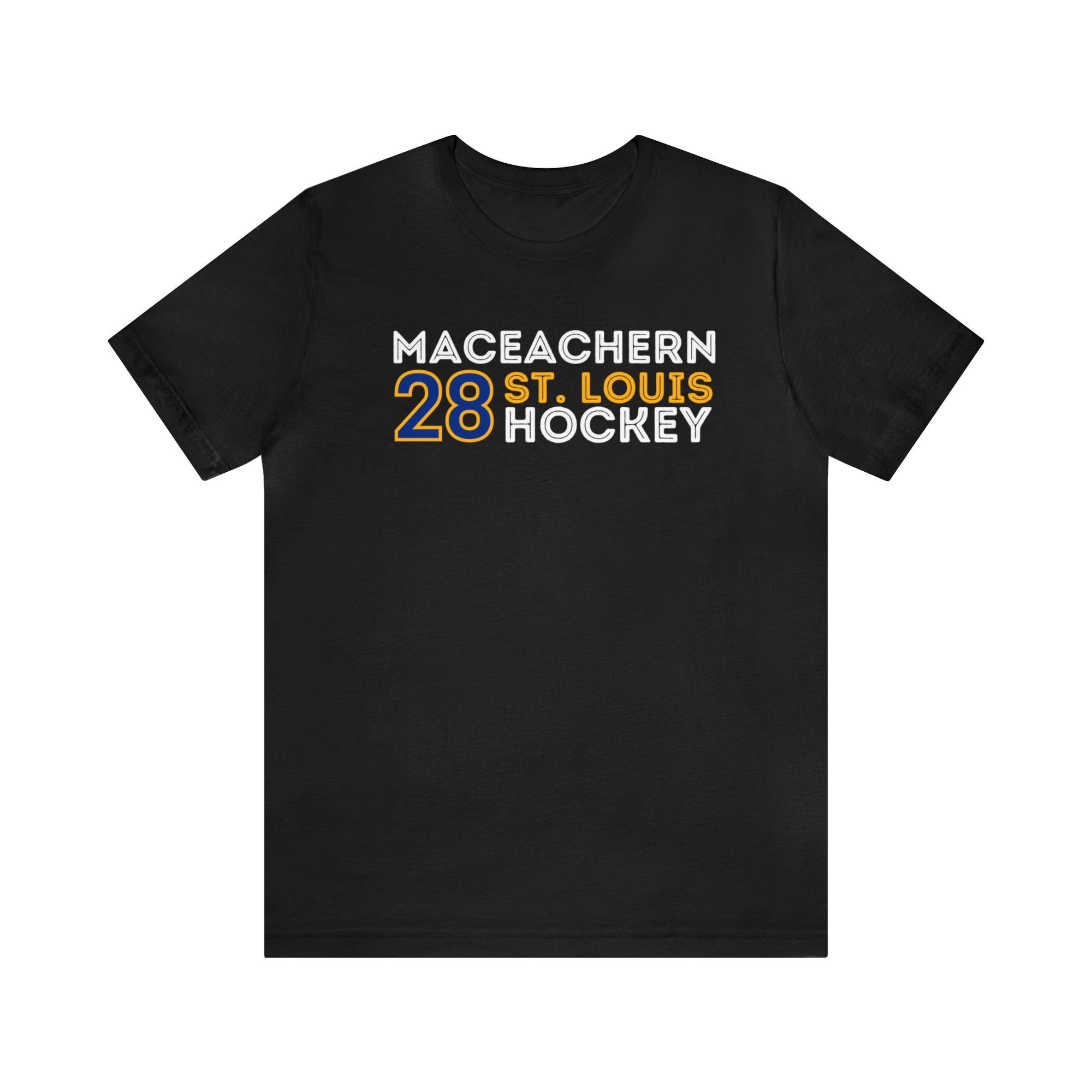 MacEachern 28 St. Louis Hockey Grafitti Wall Design Unisex T-Shirt