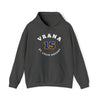 Vrana 15 St. Louis Hockey Number Arch Design Unisex Hooded Sweatshirt