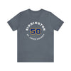 Binnington 50 St. Louis Hockey Number Arch Design Unisex T-Shirt