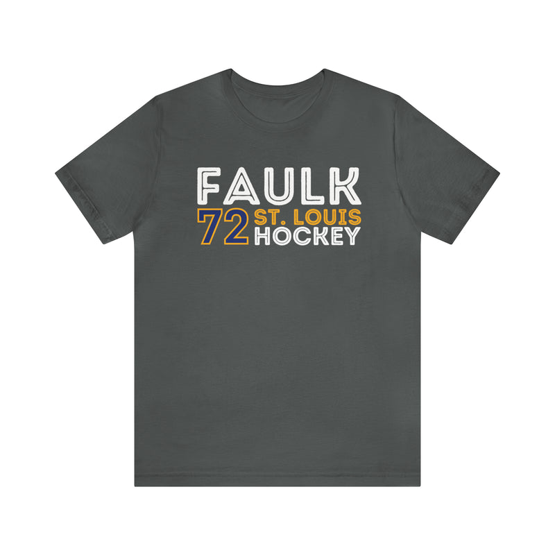 Faulk 72 St. Louis Hockey Grafitti Wall Design Unisex T-Shirt