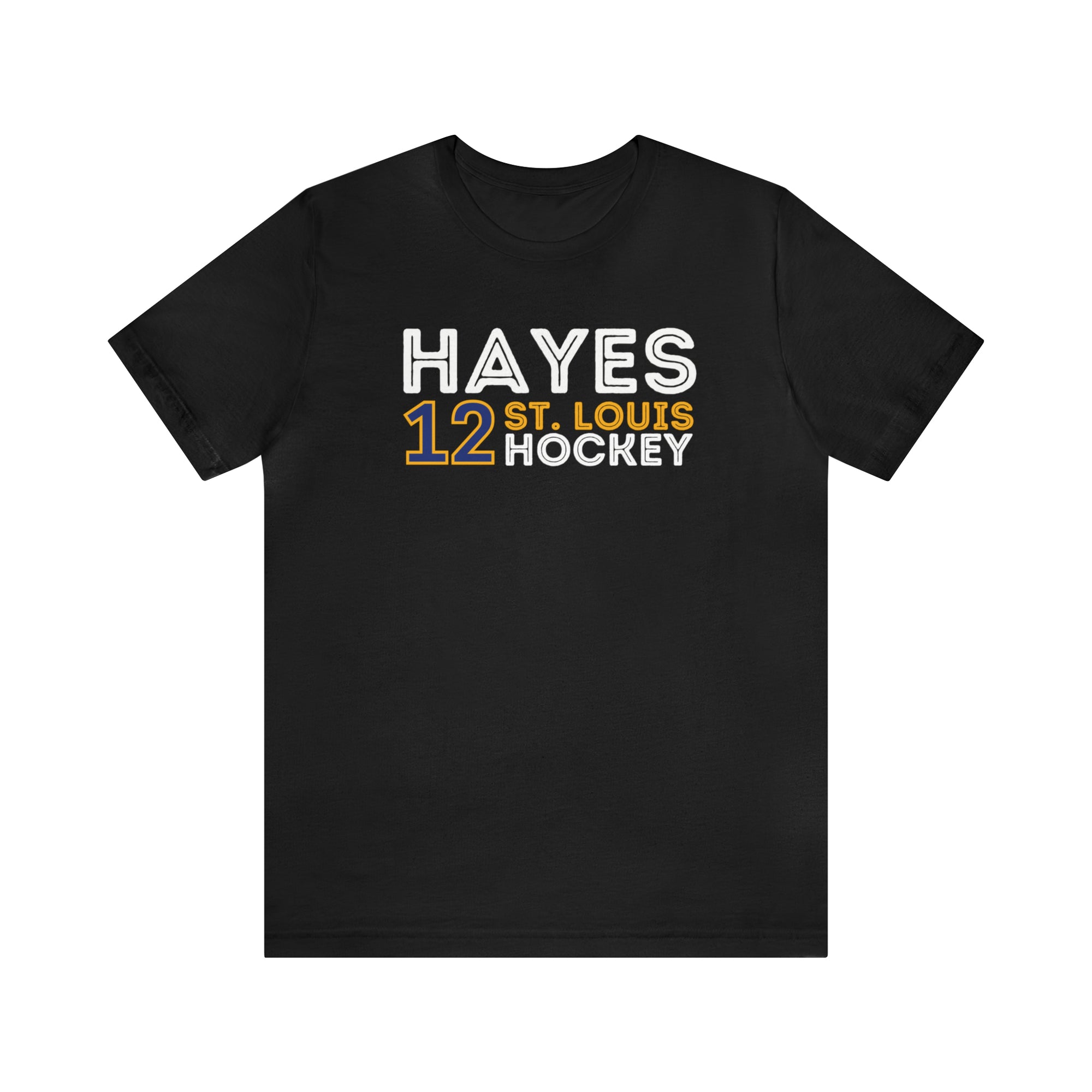 Hayes 12 St. Louis Hockey Grafitti Wall Design Unisex T-Shirt
