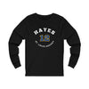 Hayes 12 St. Louis Hockey Number Arch Design Unisex Jersey Long Sleeve Shirt