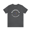 Scandella 6 St. Louis Hockey Number Arch Design Unisex T-Shirt