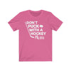 "Don't Puck With A Hockey Mom" Unisex Jersey Tee