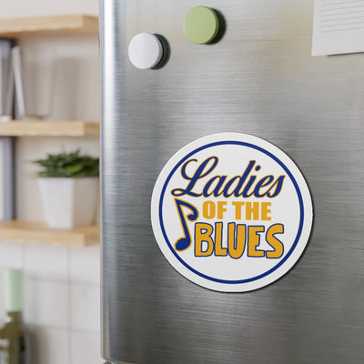 Ladies Of The Blues Kiss-Cut Magnets