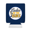 Ladies Of The Blues Can Cooler Sleeve In Navy Blue, 12 oz.