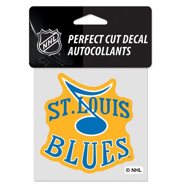 St. Louis Blues Special Edition Primary Logo Decal, 4x4 Inch