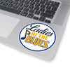Ladies Of The Blues Group Logo Kiss-Cut Stickers