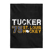 Tucker 75 St. Louis Hockey Velveteen Plush Blanket