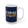 Kyrou 25 St. Louis Hockey Ceramic Coffee Mug In Navy, 15oz
