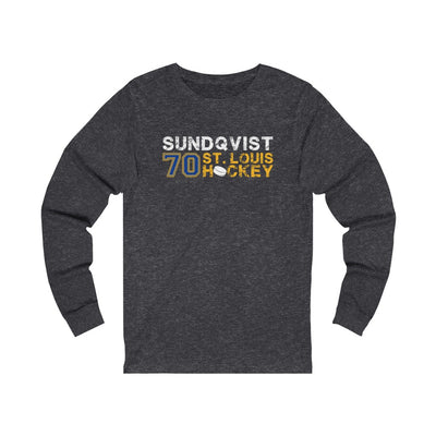 Sundqvist 70 St. Louis Hockey Unisex Jersey Long Sleeve Shirt