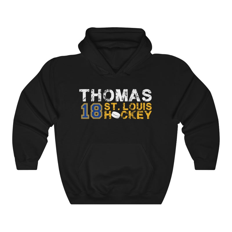 Thomas 18 St. Louis Hockey Unisex Hooded Sweatshirt