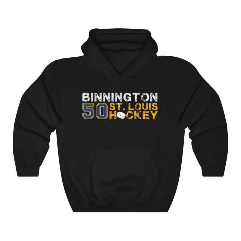 Binnington 50 St. Louis Hockey Unisex Hooded Sweatshirt