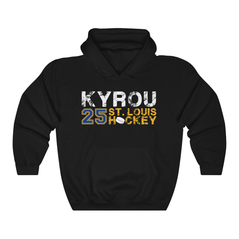 Kyrou 25 St. Louis Hockey Unisex Hooded Sweatshirt