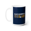 Alexandrov 59 St. Louis Hockey Ceramic Coffee Mug In Navy, 15oz