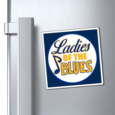 Ladies Of The Blues Multi-Use Magnets In Navy Blue