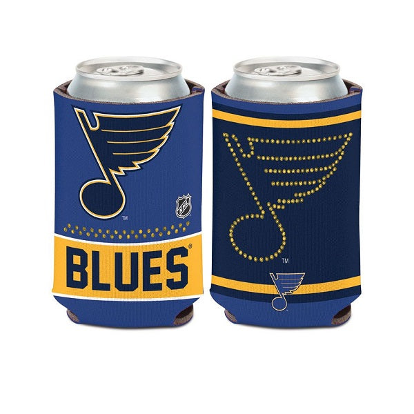 St. Louis Blues Bling Can Cooler 12 oz