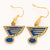 St. Louis Blues Logo Dangle Earrings