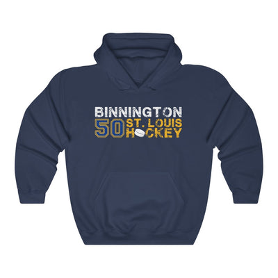 Binnington 50 St. Louis Hockey Unisex Hooded Sweatshirt