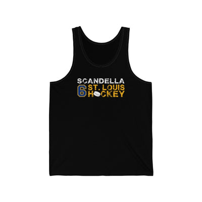 Scandella 6 St. Louis Hockey Unisex Jersey Tank Top