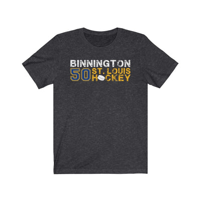 Binnington 50 St. Louis Hockey Unisex Jersey Tee