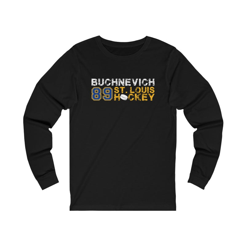 Buchnevich 89 St. Louis Hockey Unisex Jersey Long Sleeve Shirt