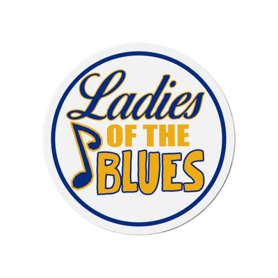 Ladies Of The Blues Kiss-Cut Magnets