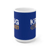 Krug 47 St. Louis Hockey Ceramic Coffee Mug In Blue, 15oz