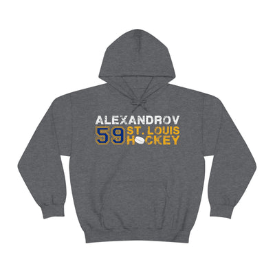 Alexandrov 59 St. Louis Hockey Unisex Hooded Sweatshirt