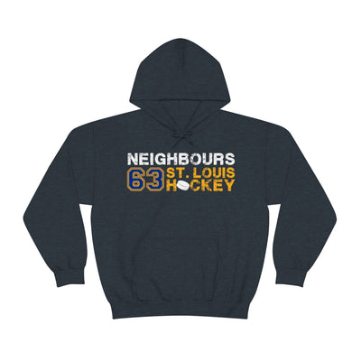 Neighbours 63 St. Louis Hockey Unisex Hooded Sweatshirt