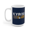 Kyrou 25 St. Louis Hockey Ceramic Coffee Mug In Navy, 15oz