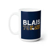 Blais 79 St. Louis Hockey Ceramic Coffee Mug In Navy, 15oz