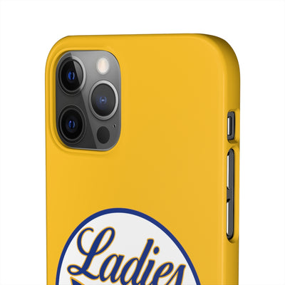Ladies Of The Blues Snap Phone Cases In Yellow