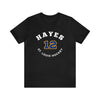 Hayes 12 St. Louis Hockey Number Arch Design Unisex T-Shirt