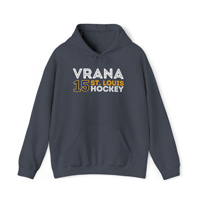 Vrana 15 St. Louis Hockey Grafitti Wall Design Unisex Hooded Sweatshirt