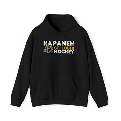 Kapanen 42 St. Louis Hockey Grafitti Wall Design Unisex Hooded Sweatshirt