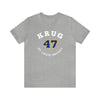 Krug 47 St. Louis Hockey Number Arch Design Unisex T-Shirt