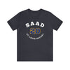 Saad 20 St. Louis Hockey Number Arch Design Unisex T-Shirt