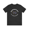 Sundqvist 70 St. Louis Hockey Number Arch Design Unisex T-Shirt