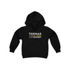 Thomas 18 St. Louis Hockey Grafitti Wall Design Youth Hooded Sweatshirt