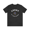 Leddy 4 St. Louis Hockey Number Arch Design Unisex T-Shirt