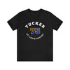 Tucker 75 St. Louis Hockey Number Arch Design Unisex T-Shirt