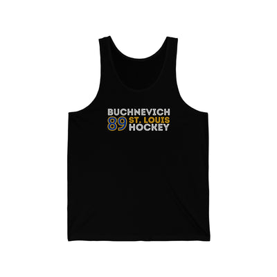 Buchnevich 89 St. Louis Hockey Grafitti Wall Design Unisex Jersey Tank Top