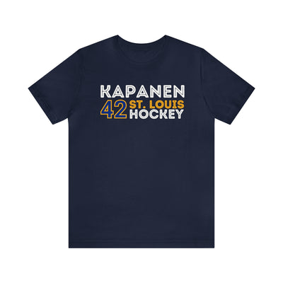 Kapanen 42 St. Louis Hockey Grafitti Wall Design Unisex T-Shirt