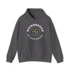 Neighbours 63 St. Louis Hockey Number Arch Design Unisex Hooded Sweatshirt