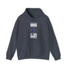 Krug 47 St. Louis Hockey Blue Vertical Design Unisex Hooded Sweatshirt