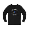 Leddy 4 St. Louis Hockey Number Arch Design Unisex Jersey Long Sleeve Shirt